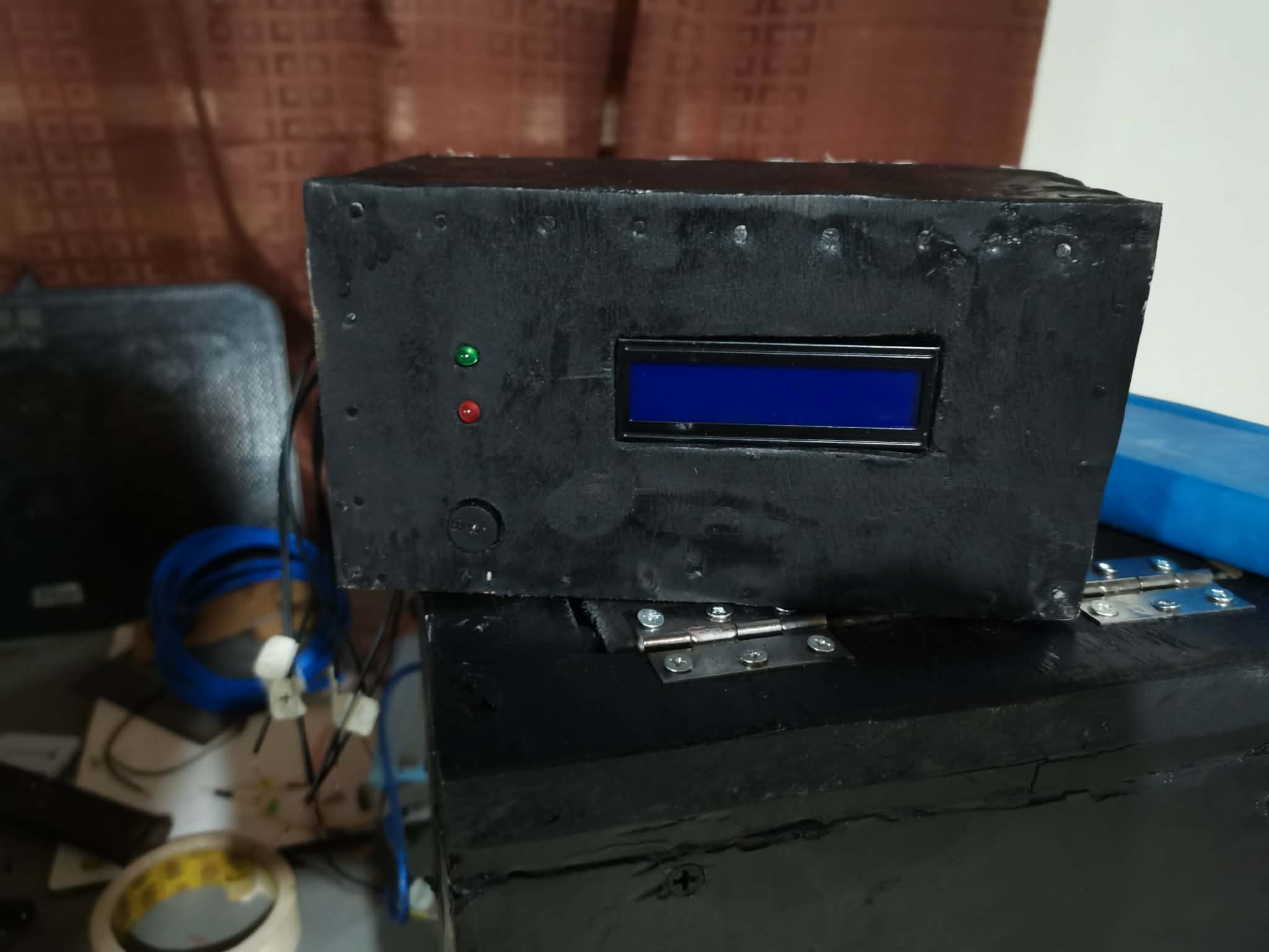 IoT bottle validation sensor setup