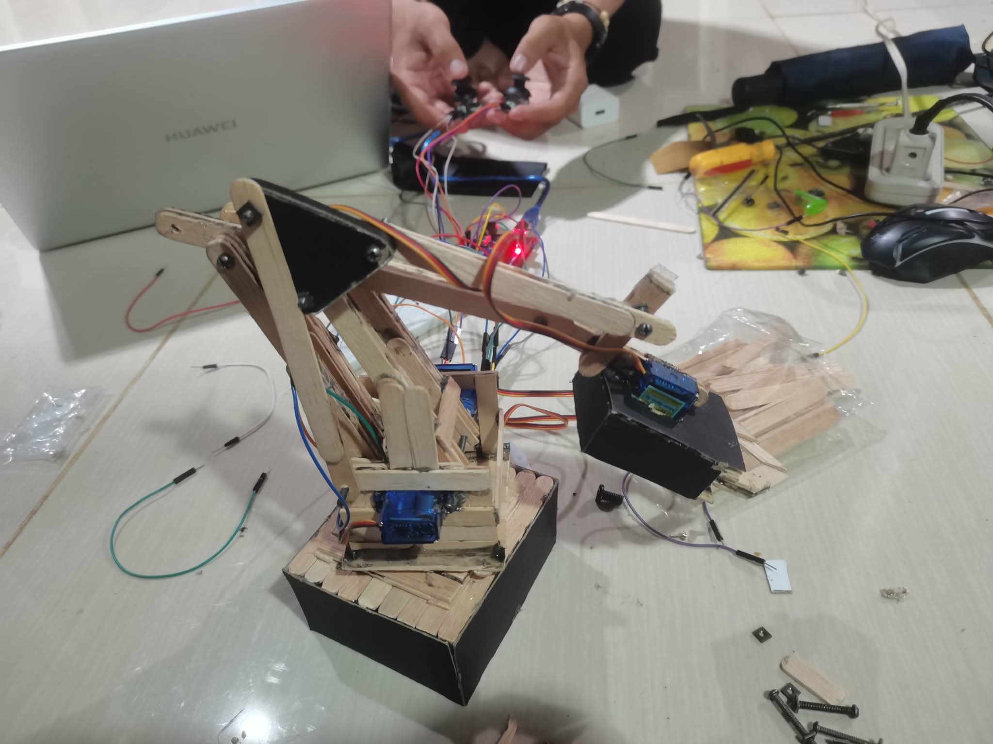 Plastic bottle coin converter IoT prototype